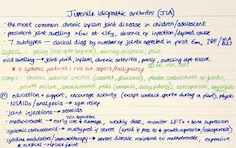 Juvenile idiopathic arthritis