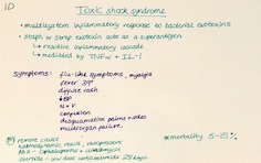 Toxic shock syndrome